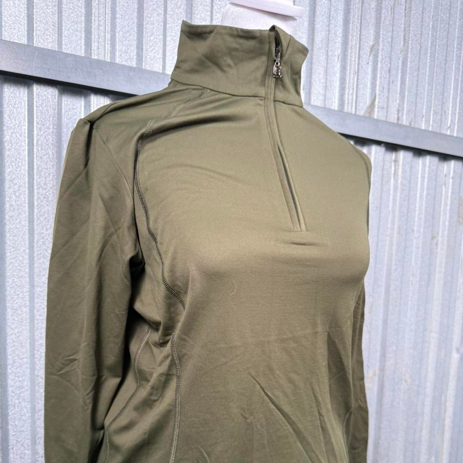 Bogner Bogner green quarter zip top Size US M / EU 48-50 / 2 - 3 Thumbnail
