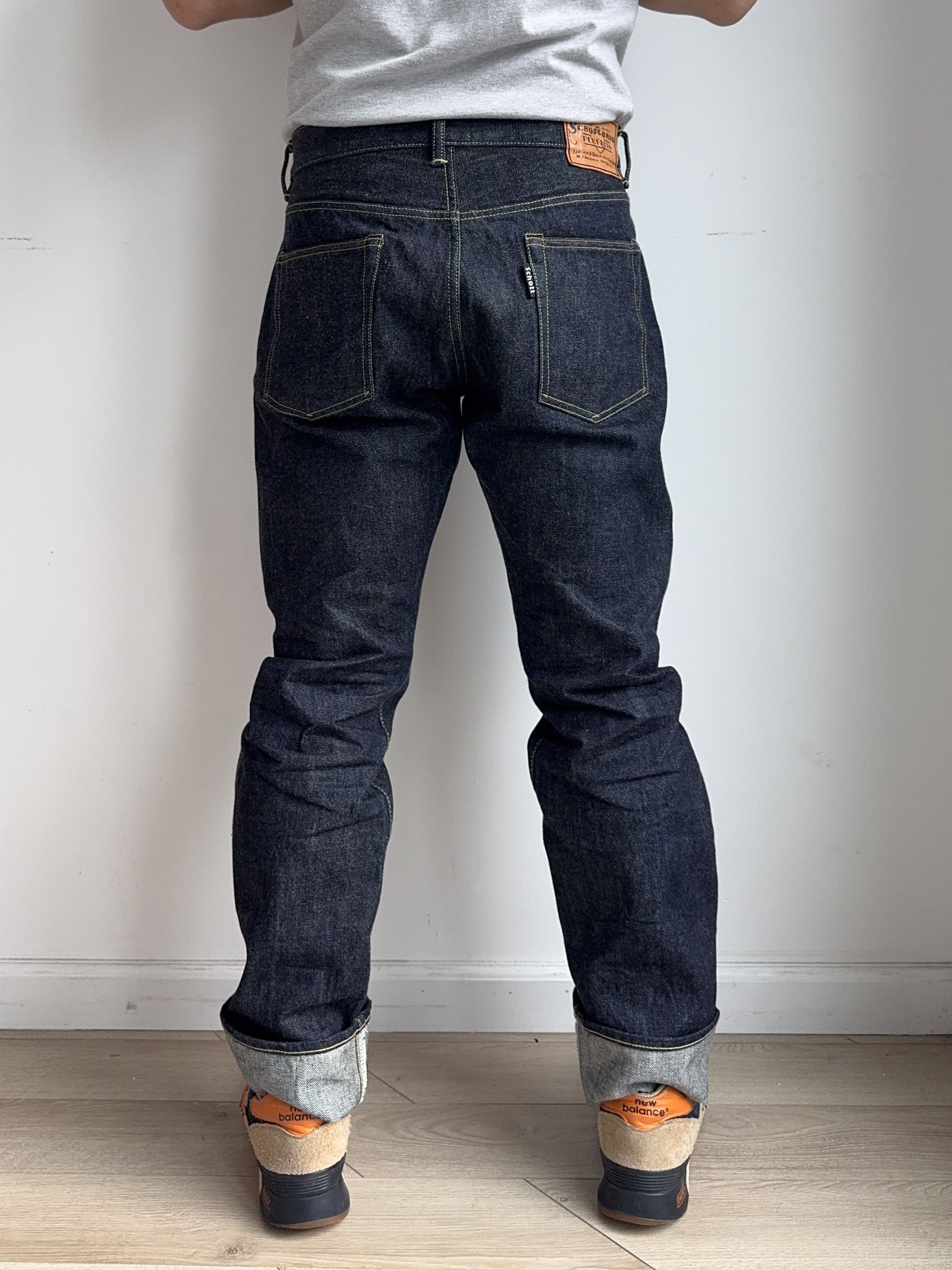 Schott Schott NYC W31 x L33 Perfecto Japan-made selvedge denim Size US 31 - 15 Thumbnail
