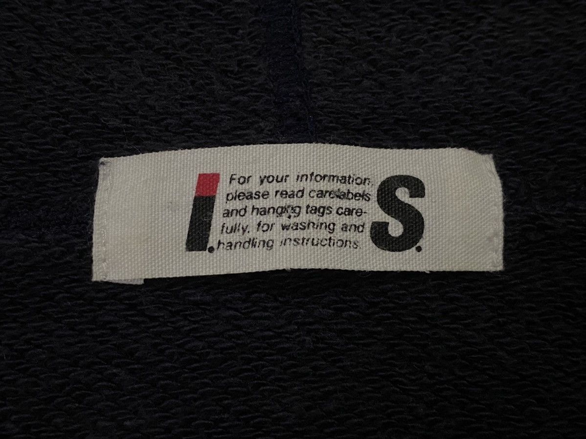 Issey Miyake Vintage Issey Miyake ( I.S ) Big Logo Zip Hoodie Size US M / EU 48-50 / 2 - 9 Thumbnail