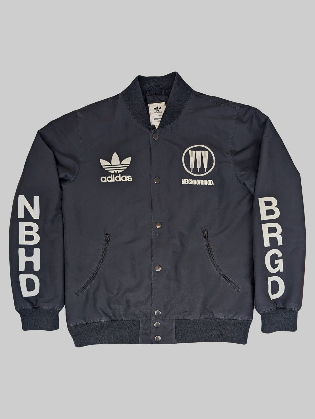 2017 adidas x Neighborhood Black Bomber Jacket hype japan