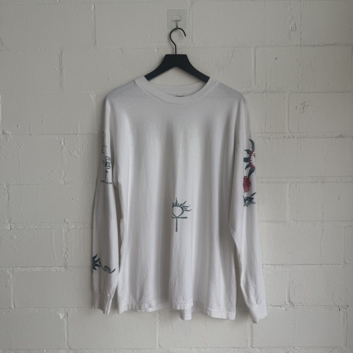 Other Vintage Dennis Rodman Tattoo L/S Shirt Size US XL / EU 56 / 4 - 1 Thumbnail