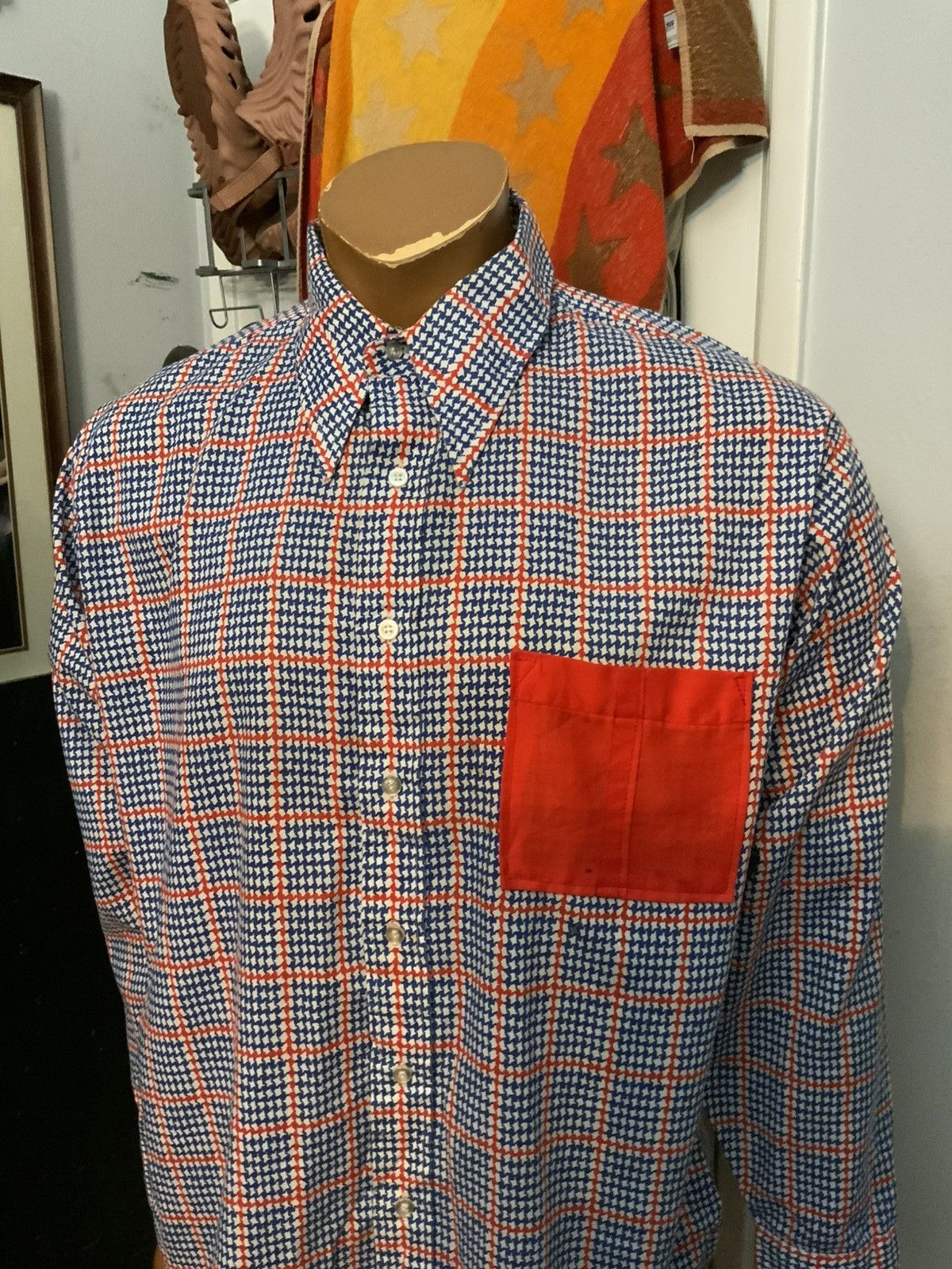 Puritan Vintage 60s Puritan Citation Club Rockabilly Button Shirt Size US XL / EU 56 / 4 - 12 Thumbnail