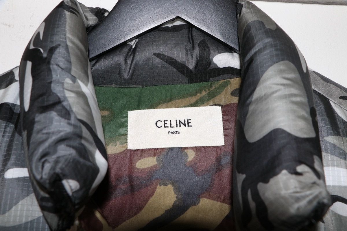 Celine Celine by Hedi Slimane Camouflage Down Puffer Jacket Size 48 Size US M / EU 48-50 / 2 - 3 Thumbnail