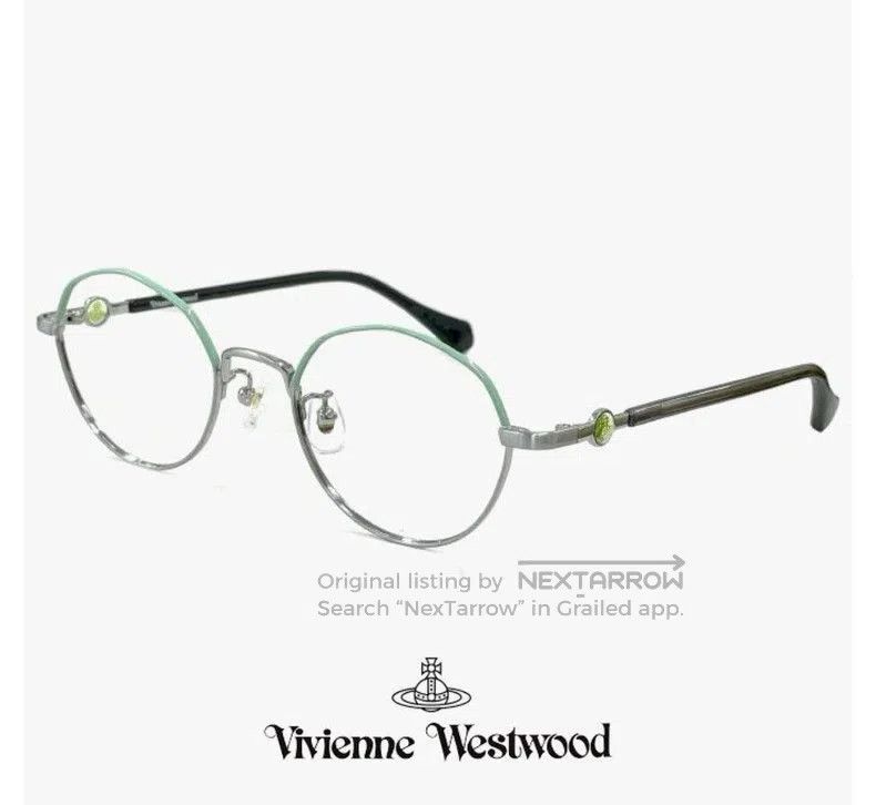 Vivienne Westwood Vivienne Westwood Mint Green Glasses . Size ONE SIZE - 6 Thumbnail