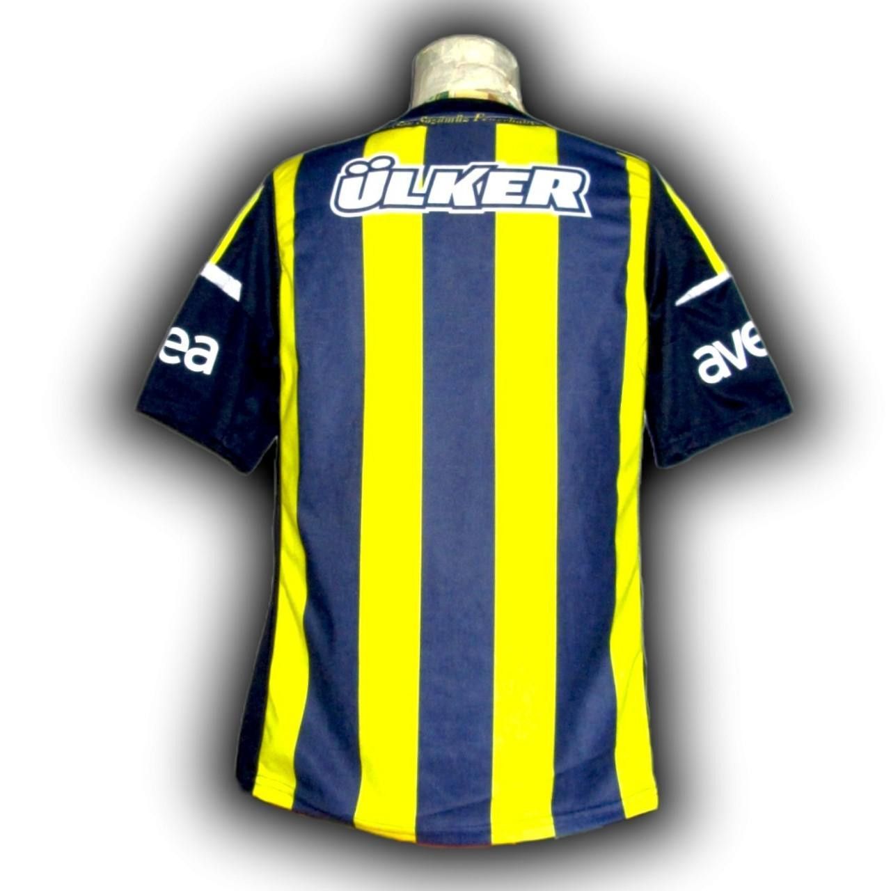 Adidas Fenerbahce SK Turkey 2012 2013 Home shirt jersey Size US M / EU 48-50 / 2 - 2 Thumbnail