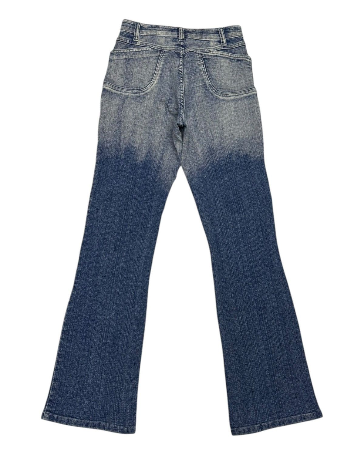 GOSTAR DE FUGA × If Six Was Nine × LOWBOX Vintage Japanese Jean JB Lowbox Style Bootcut Distress Jeans Size US 26 / EU 42 - 8 Thumbnail