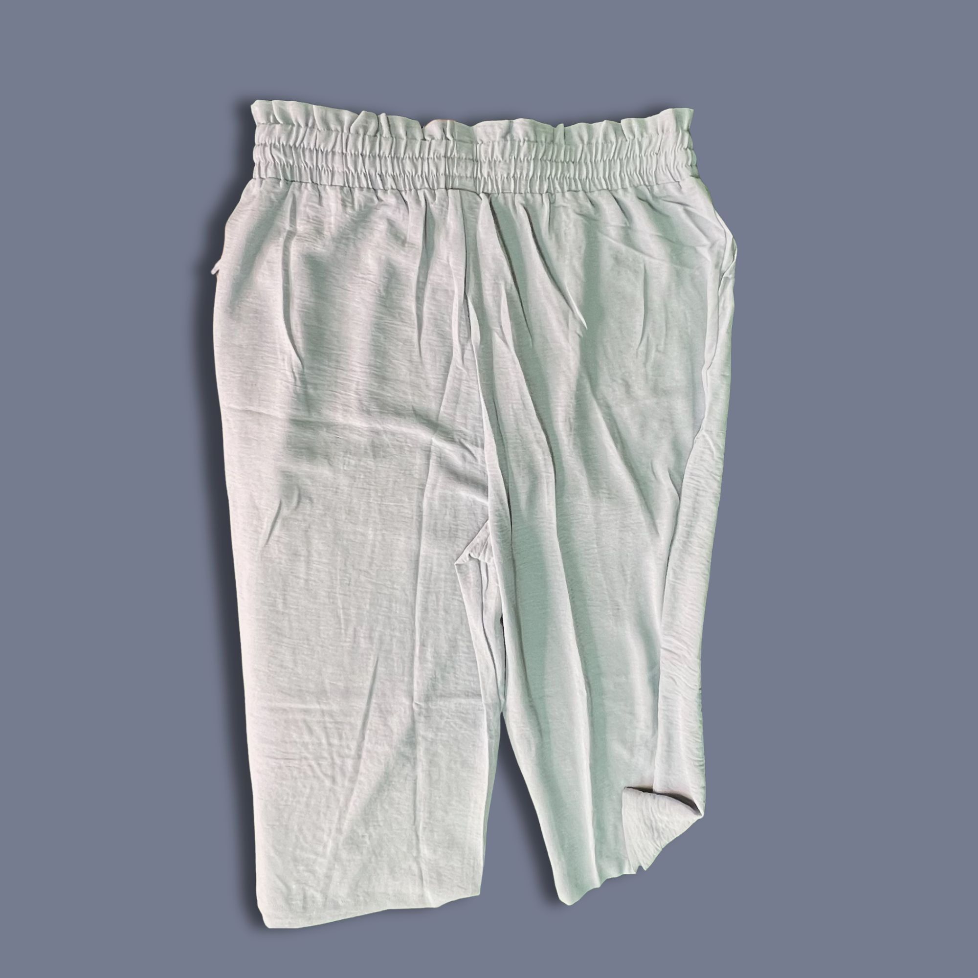 Other MLXSJ Wide-Leg Palazzo Lounge Pants Elastic Waist Lightweigh Size 32" / US 10 / IT 46 - 3 Thumbnail