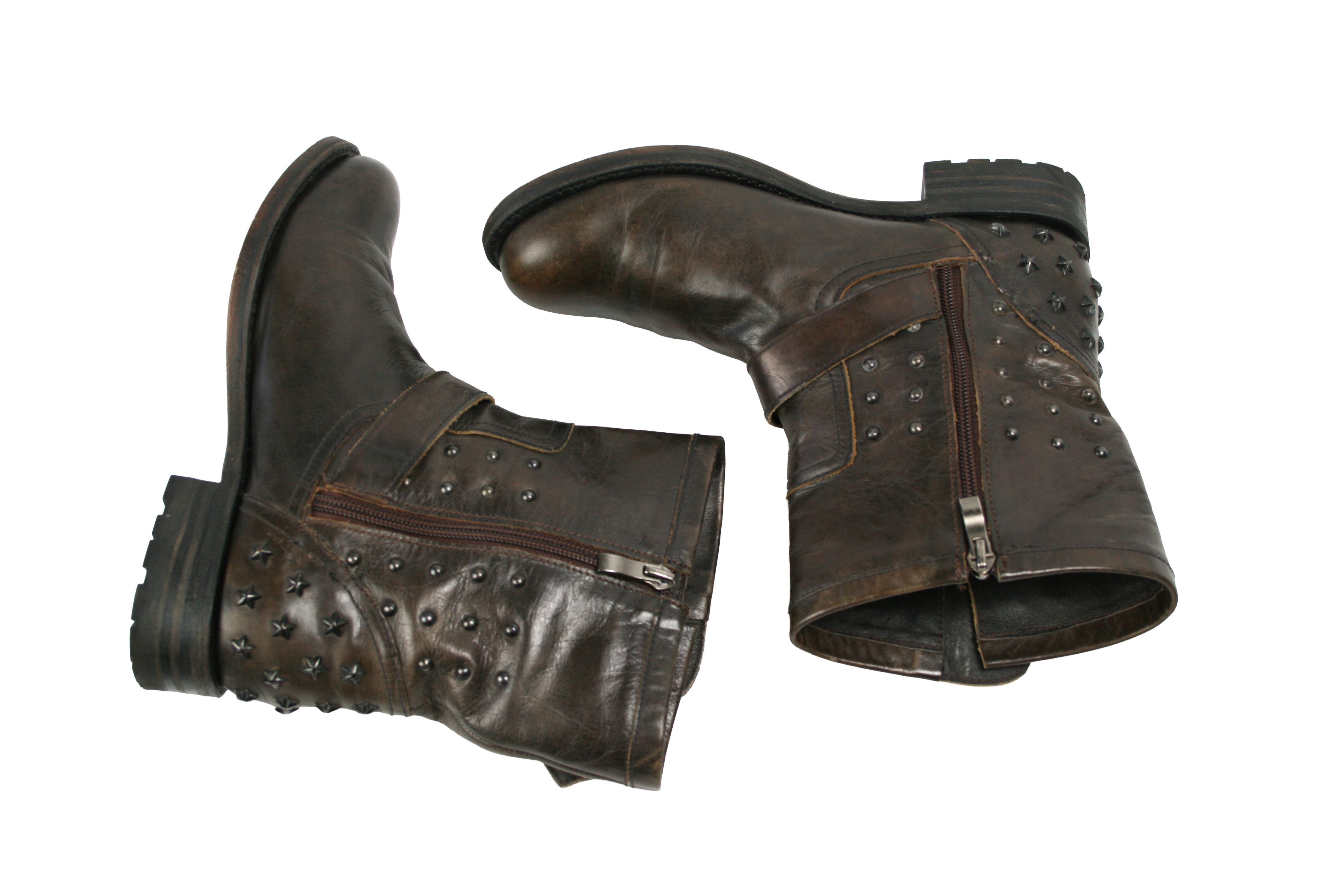 Sendra Rockstuds Y2K Engineered Biker Boots Size US 9 / IT 39 - 11 Thumbnail