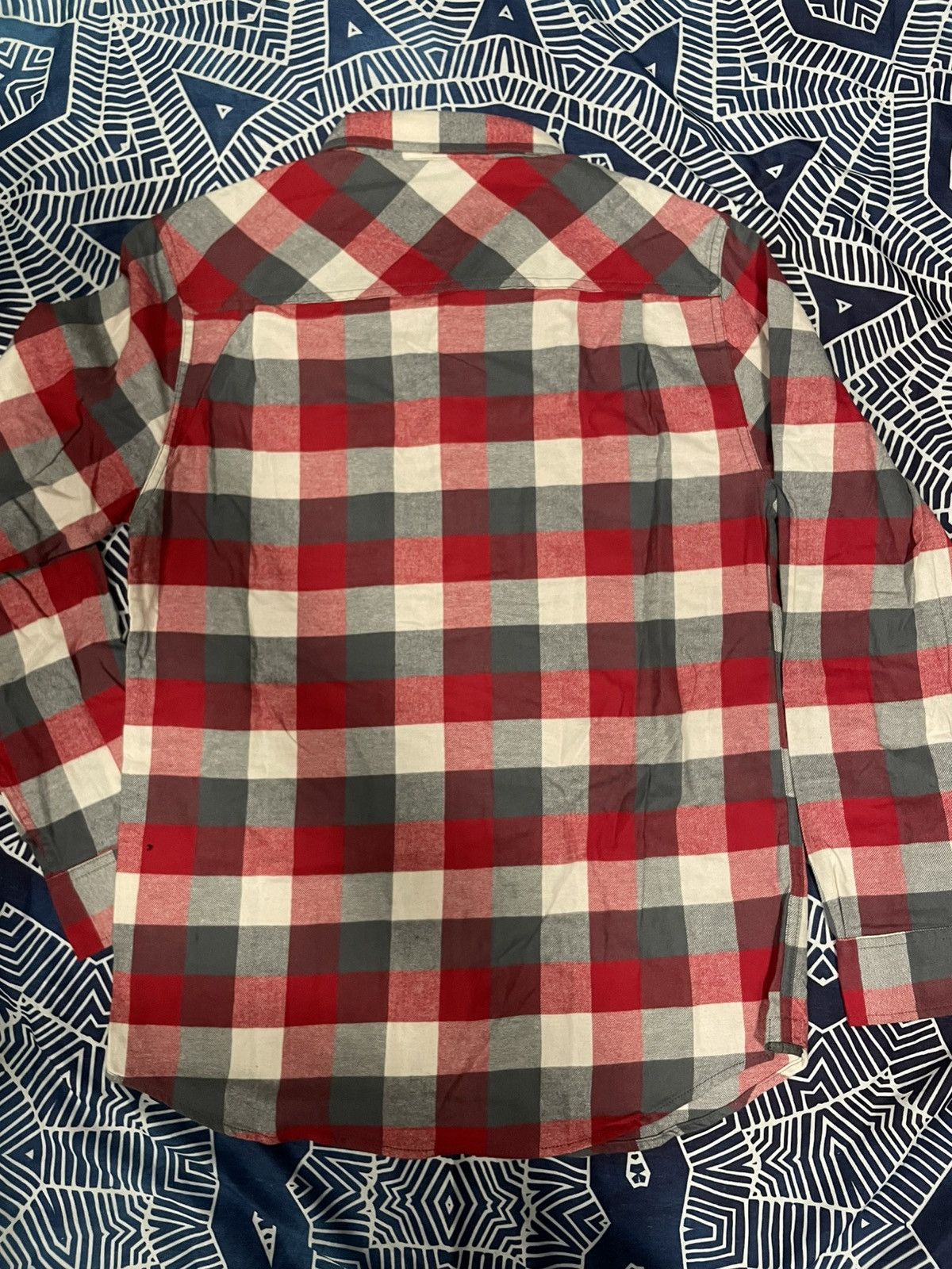 Band Tees × Vintage × Weatherproof Morgan Wallen One Thing At A Time Tour Flannel Size US S / EU 44-46 / 1 - 6 Thumbnail