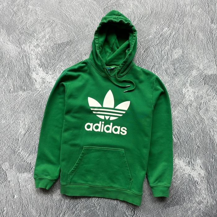 Vintage green outlet adidas hoodie