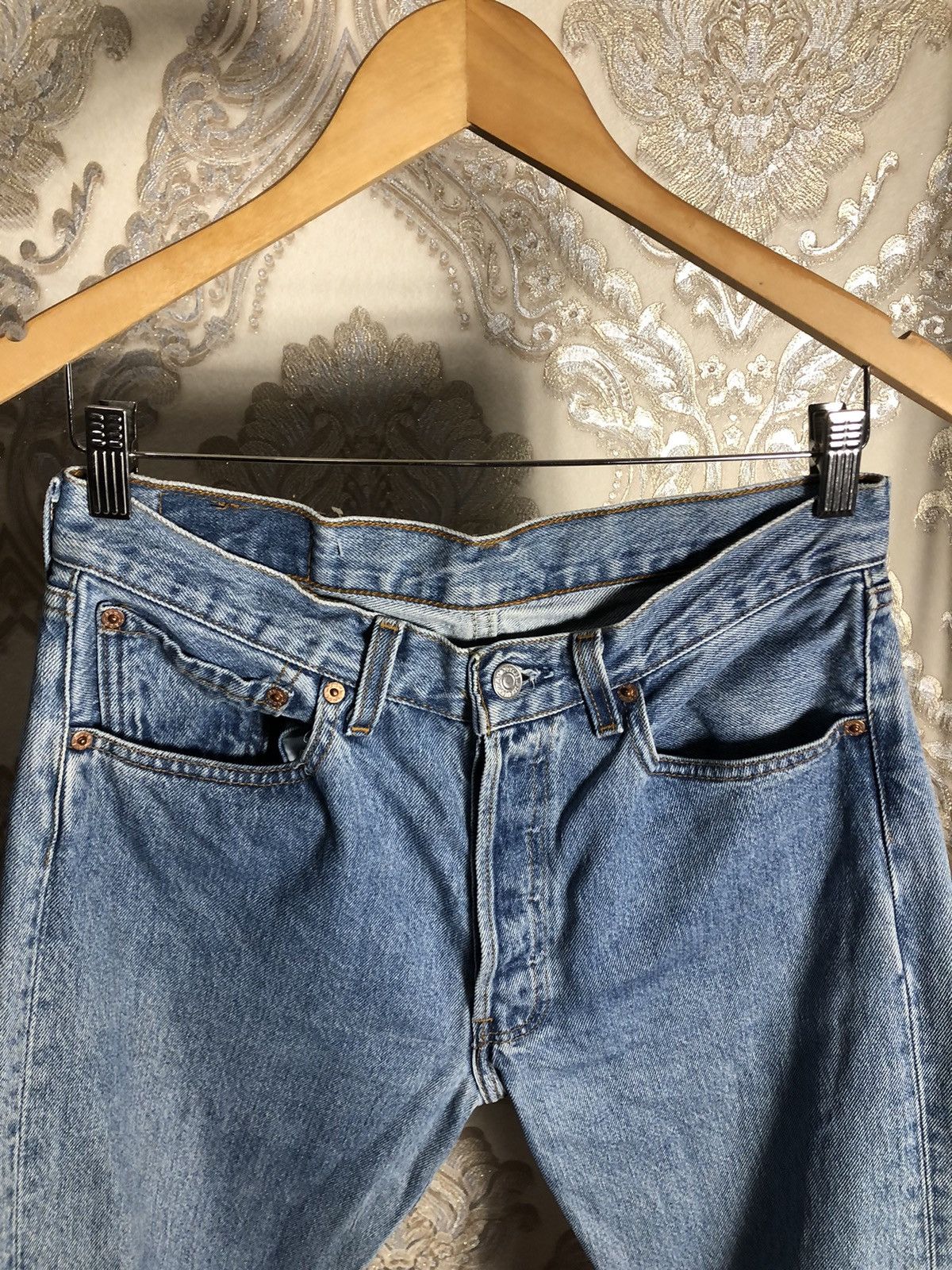 Levi's Made & Crafted VINTAGE LEVIS 501 DENIM JEANS MADE IN USA RETRO CASUAL 90s Size US 31 - 2 Thumbnail