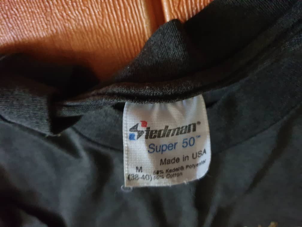 Japanese Brand Vintage stedman texas faded black shirt Size US S / EU 44-46 / 1 - 2 Thumbnail