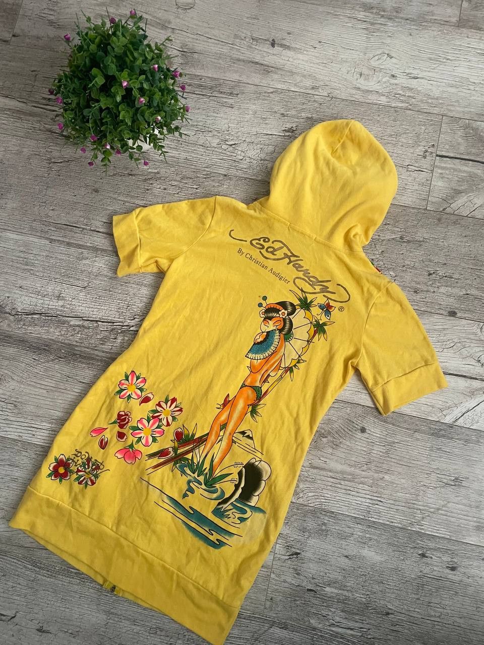 Christian Audigier × Ed Hardy Ed Hardy by Christian Audigier Dress / Hoodie (Midi) Large Size L / US 10 / IT 46 - 1 Thumbnail