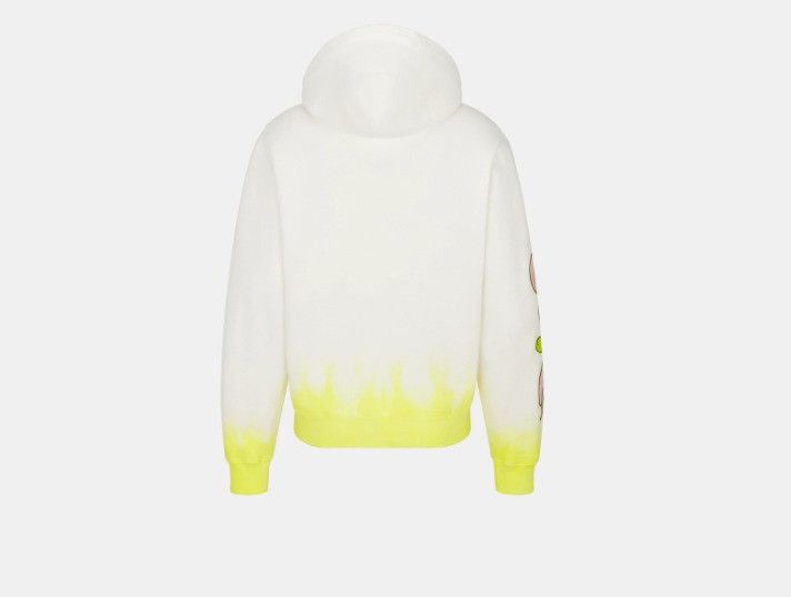 Dior × Kaws o1w1db11025 513J201 Hooded Sweatshirt in White/Yellow Size US S / EU 44-46 / 1 - 2 Thumbnail
