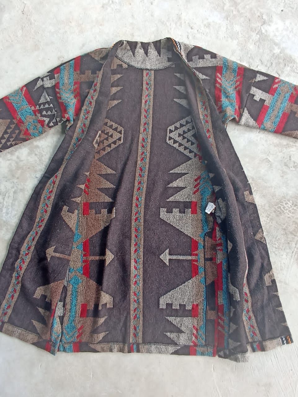 Designer × Japanese Brand Vintage meirire Long Cardigan nice design Size M / US 6-8 / IT 42-44 - 6 Thumbnail