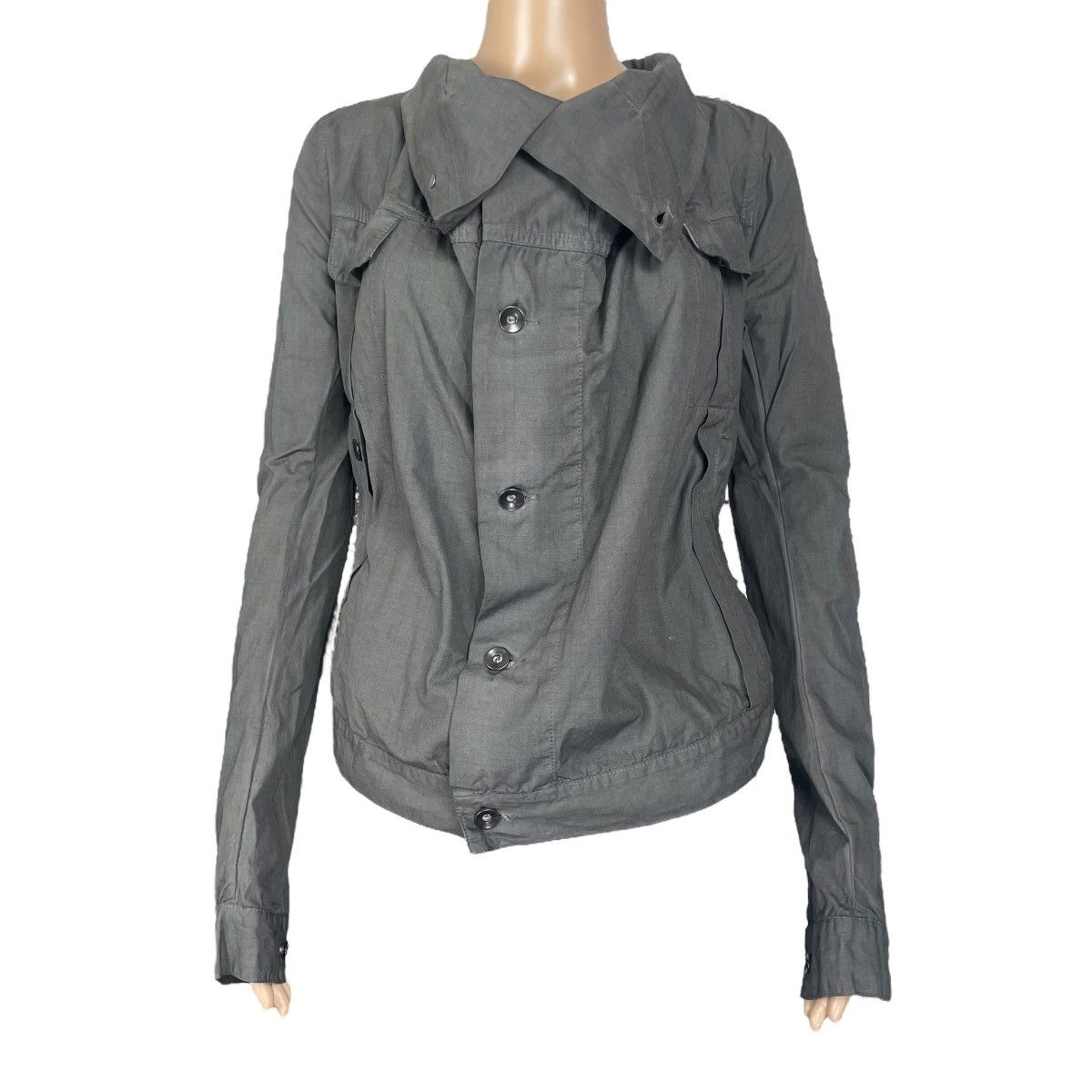 Rick Owens Drkshdw Rick Owens DRKSHDW SS13 Light Jacket Olmar And Mirta Size S / US 4 / IT 40 - 2 Thumbnail