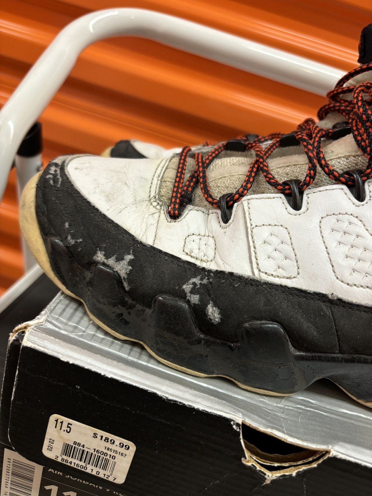 Jordan Brand × Vintage ***FINAL DROP***RARE 2001 NIKE AIR JORDAN 9 OG 11.5 Size US 11.5 / EU 44-45 - 11 Thumbnail