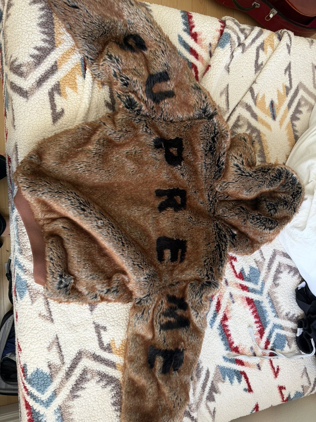 Supreme Supreme Reversible Faux Fur Hooded Work Jacket Size US M / EU 48-50 / 2 - 1 Thumbnail