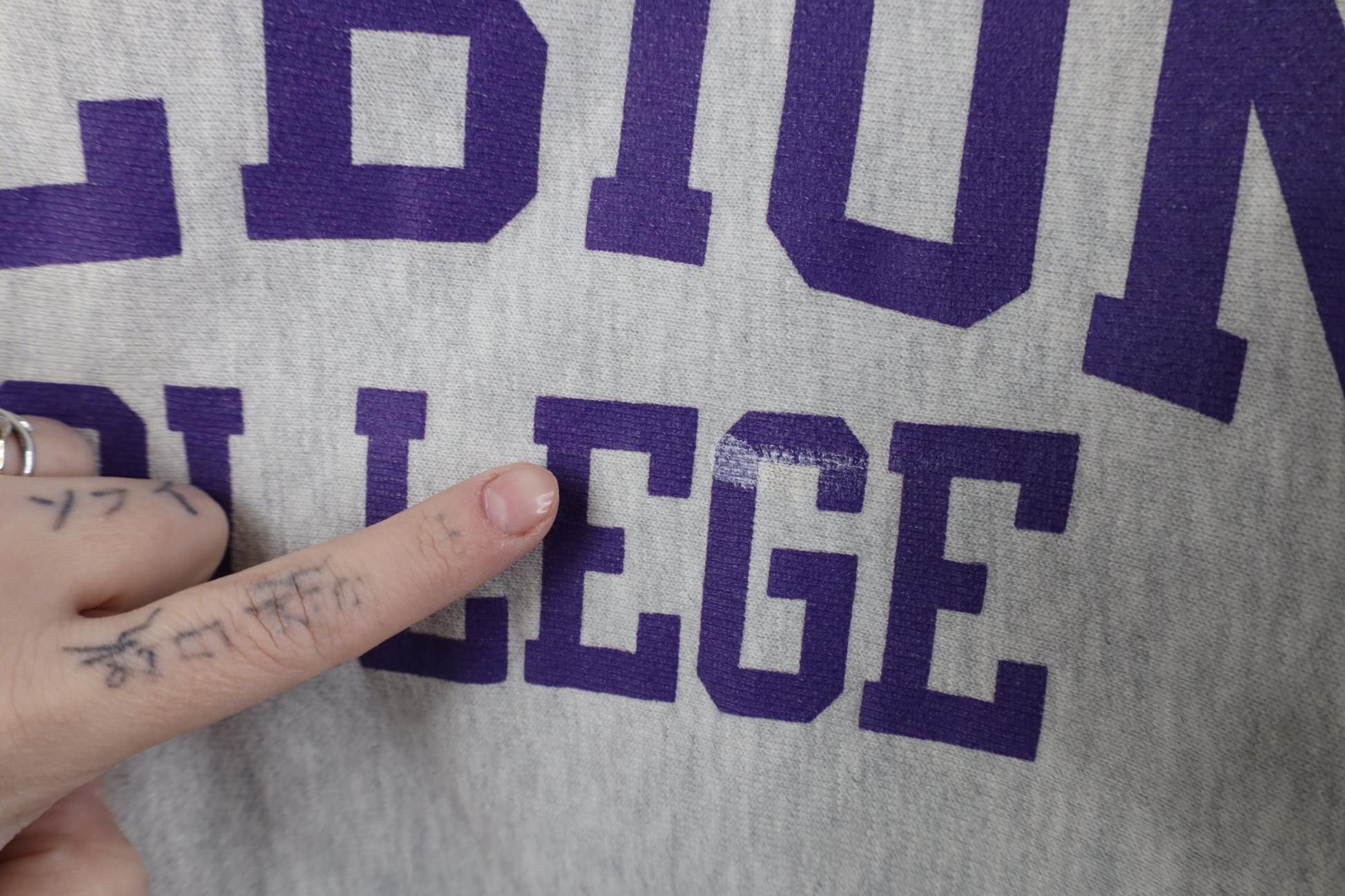 Champion Vintage 90s Champion Reverse Weave Albion College Sweatshirt Size M / US 6-8 / IT 42-44 - 8 Thumbnail