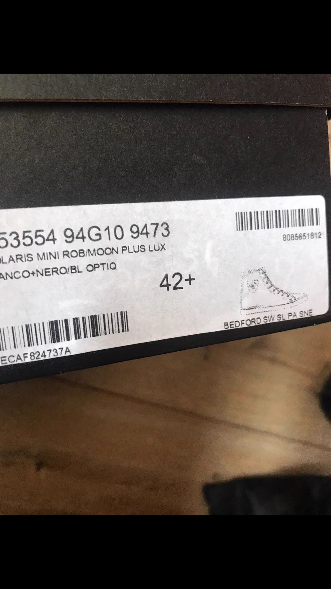 Saint Laurent Paris SLP high-top canvas leather sneakers 42.5 EU Robot Size US 9.5 / EU 42-43 - 8 Thumbnail