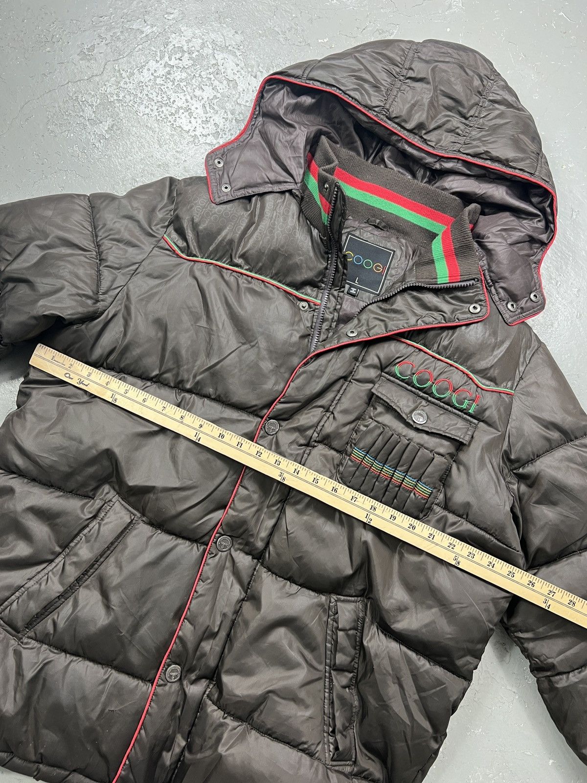 Coogi Vintage Coogi Puffer Jacket Size Large Size US L / EU 52-54 / 3 - 7 Thumbnail