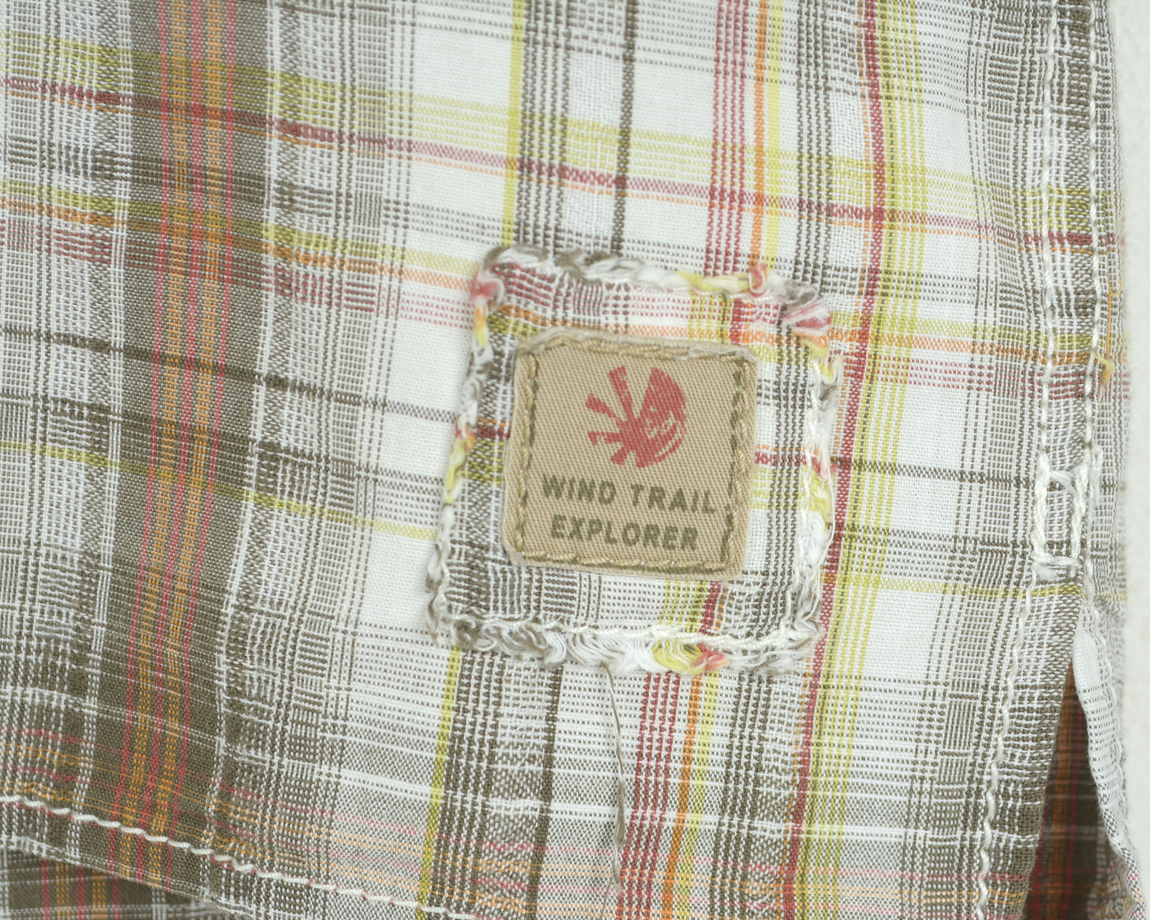 camel active Casual L Shirt Cotton Short Sleeved Check Button Up Top Size US L / EU 52-54 / 3 - 6 Thumbnail
