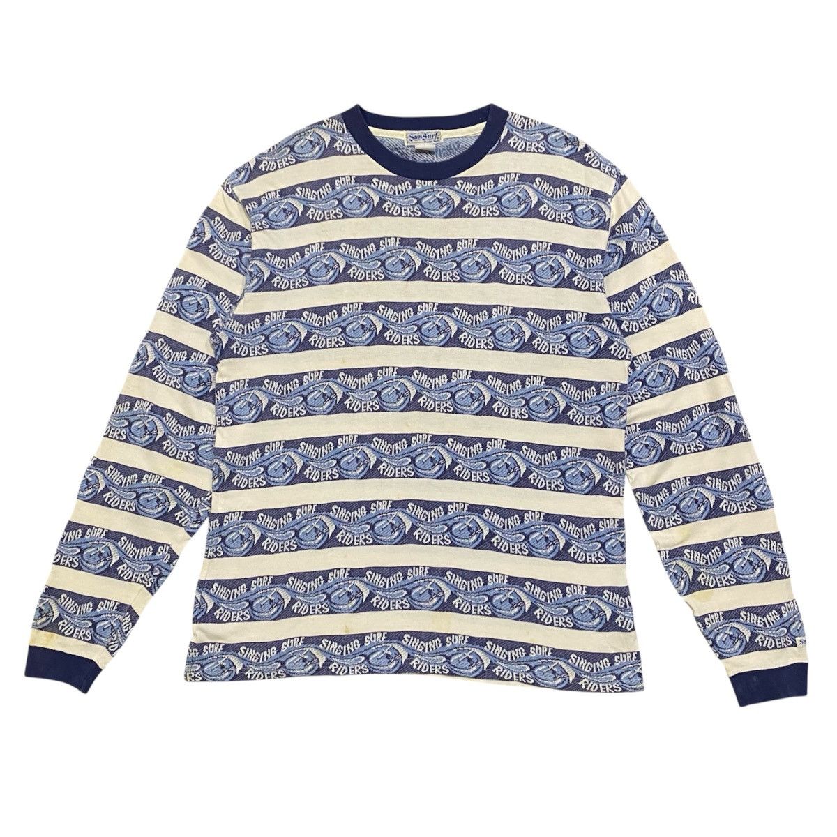 Sun Surf Sun Surf Toyo Enterprise Co.Ltd Over Print Long Sleeve Tee Size US M / EU 48-50 / 2 - 2 Thumbnail