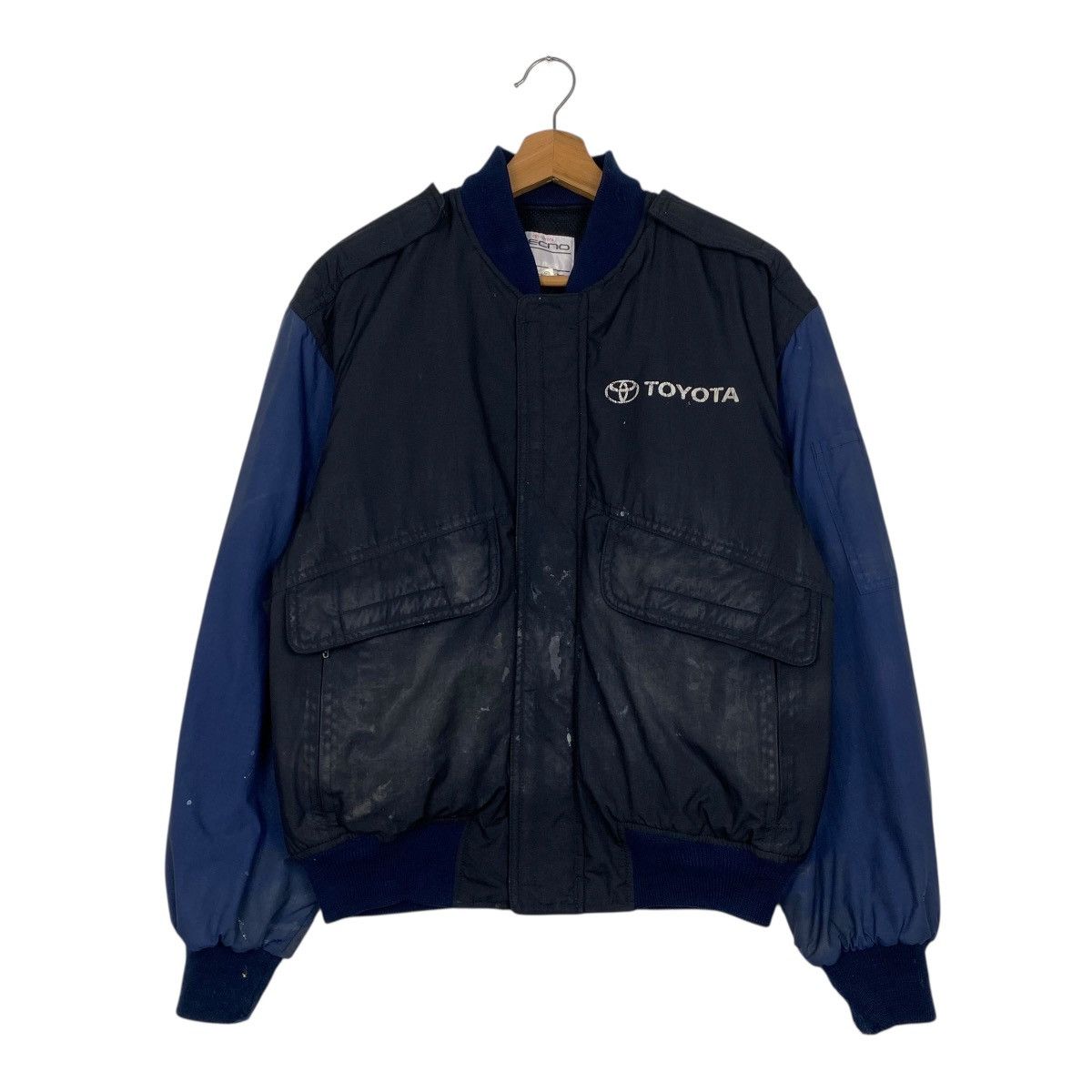 Japanese Brand Toyota techno zipper jacket Size US M / EU 48-50 / 2 - 1 Thumbnail