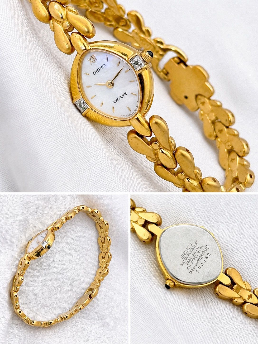 Seiko Seiko exceline gold tone lady watches Size ONE SIZE - 2 Thumbnail