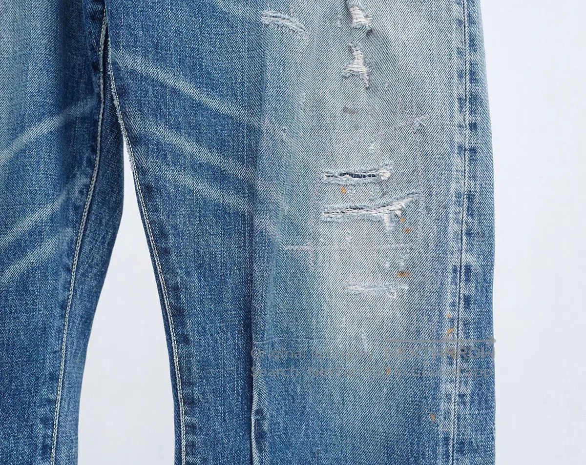 Visvim visvim journeyman denim pants with damage. Size US 30 / EU 46 - 6 Thumbnail