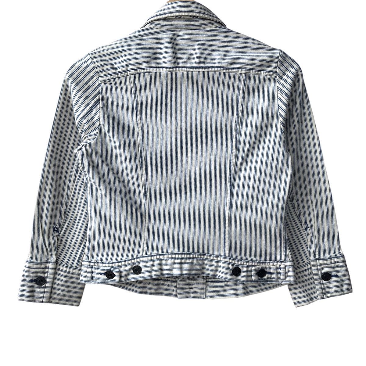 45rpm × Japanese Brand × Kapital 45rpm Studio Japan WMN Hickory Trucker Jacket Size S / US 4 / IT 40 - 2 Thumbnail