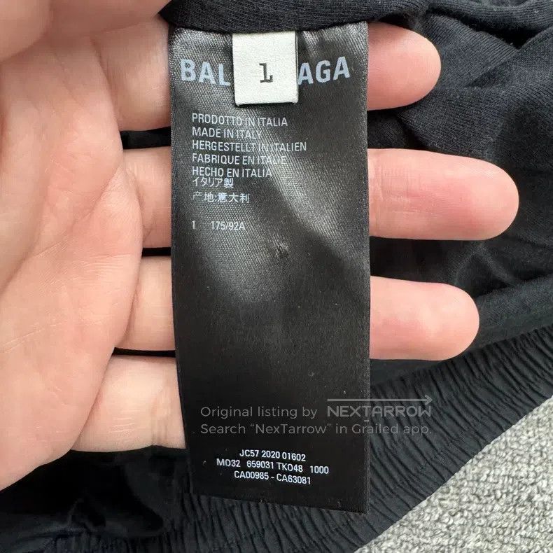 Balenciaga Balenciaga Black and red color-block school uniform jacket Size US S / EU 44-46 / 1 - 3 Thumbnail