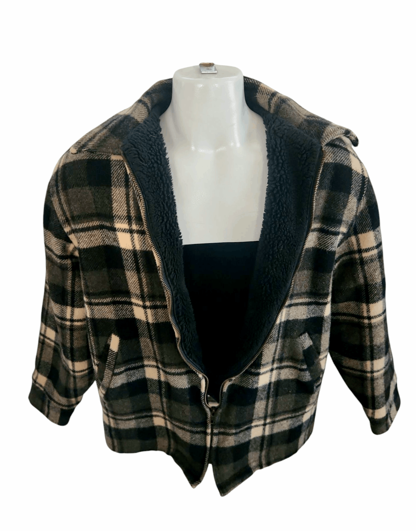 Vintage × Woolrich Woolen Mills Woolrich True Vintage Jacket Large Plaid Wool Sherpa lined Size US L / EU 52-54 / 3 - 4 Thumbnail