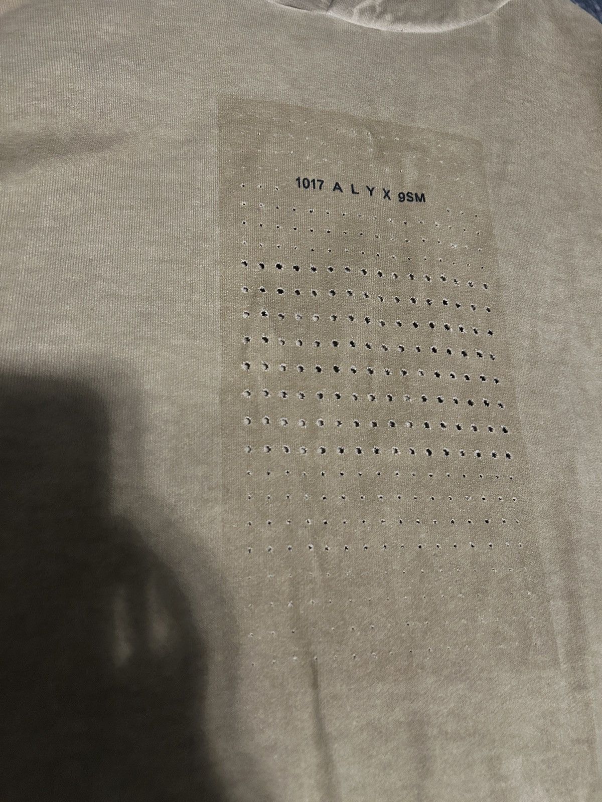 1017 ALYX 9SM Alyx hoodie w/ prints in Dark Sand Size US XL / EU 56 / 4 - 3 Thumbnail