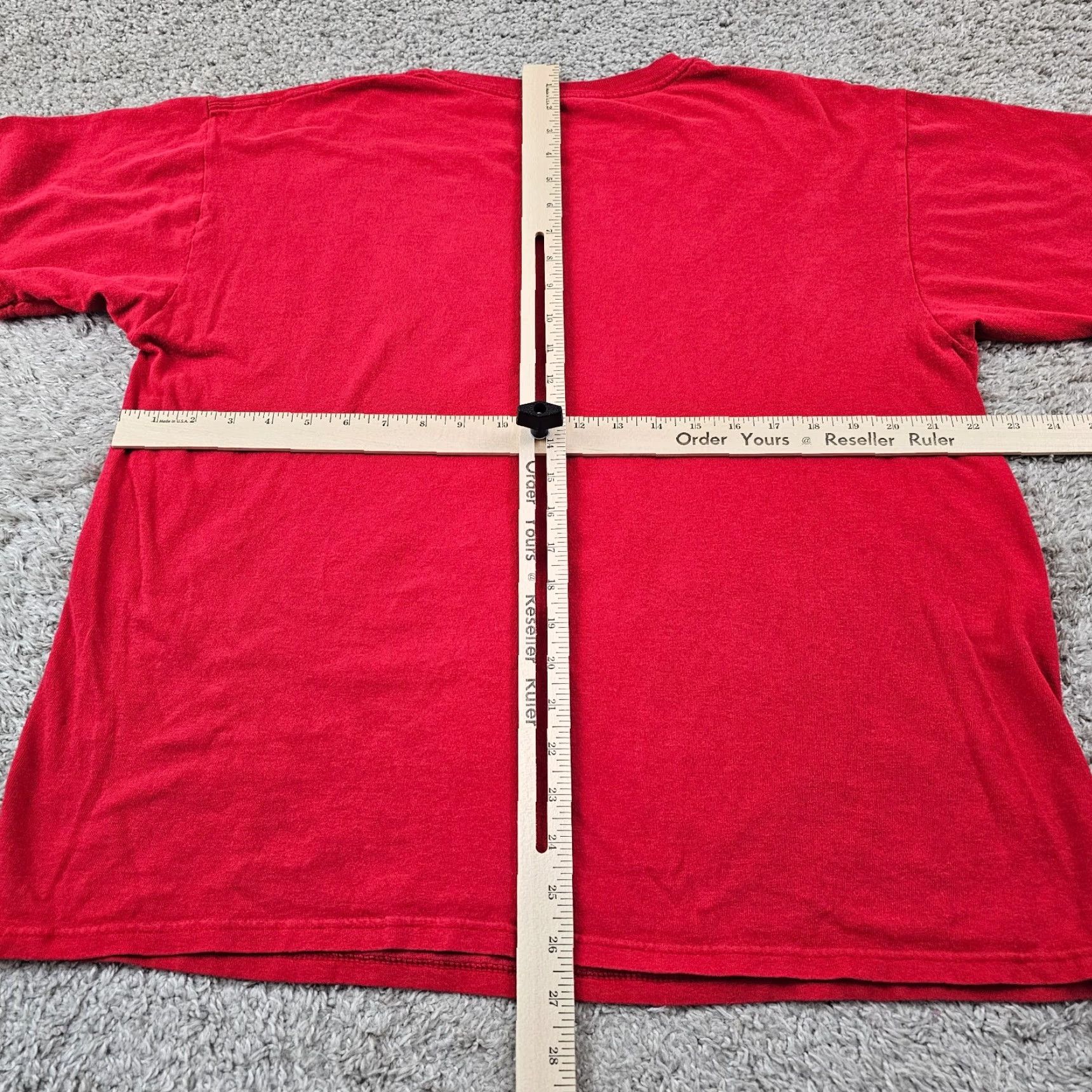 Anvil VINTAGE Pringles Shirt Mens XL Red Graphic Print T-Shirt 100% Cotton Anvil Crew Neck Short Sleeve Mens XL Red 90s Concert Merch Size US XL / EU 56 / 4 - 6 Thumbnail