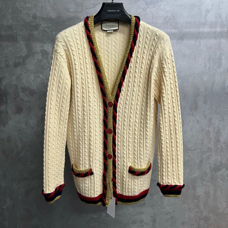 ジャケット GUCCI CREAM COLOURED WOOL CREPE JACKET Gucci Cream Coloured Wool Crêpe Jacket – LOZURI®