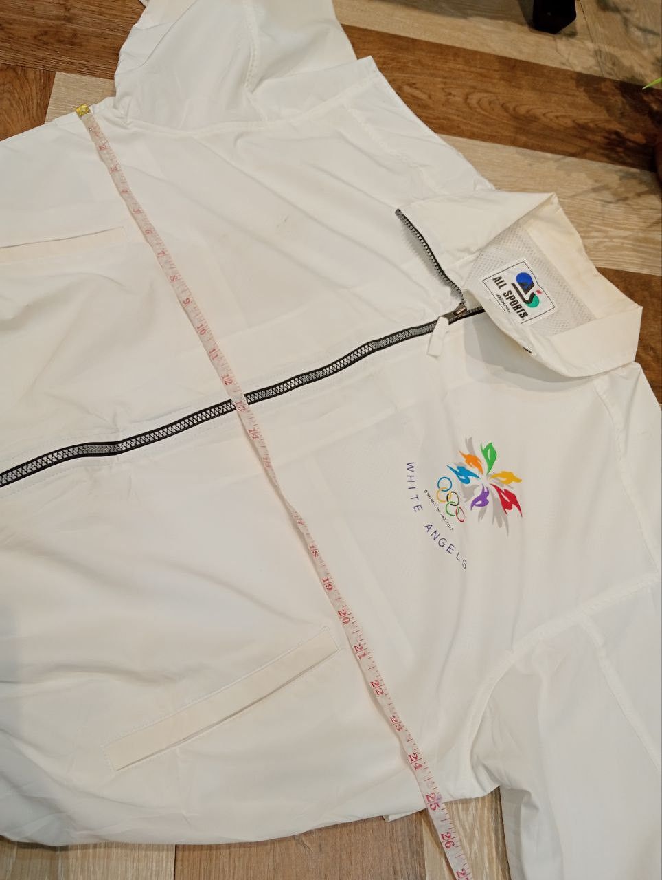 Vintage VINTAGE 90S OLYMPIC WHITE ANGELS ALL SPORT MIZUNO JACKET Size US L / EU 52-54 / 3 - 10 Thumbnail