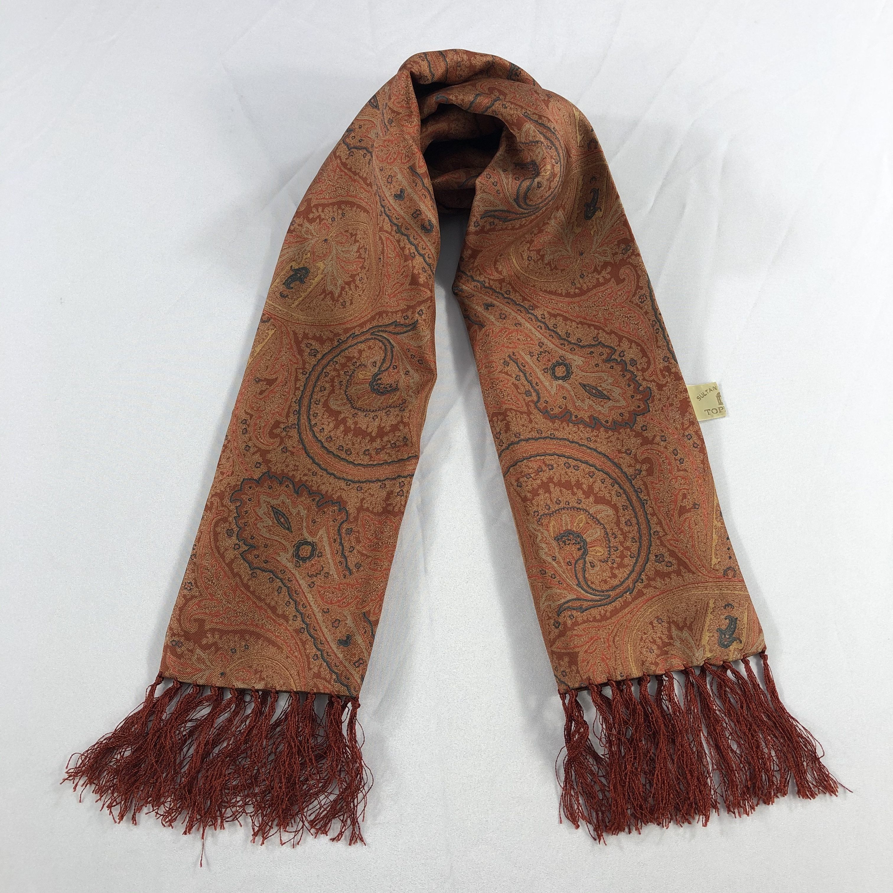Vintage Vintage Silk Scarf Size ONE SIZE - 1 Thumbnail