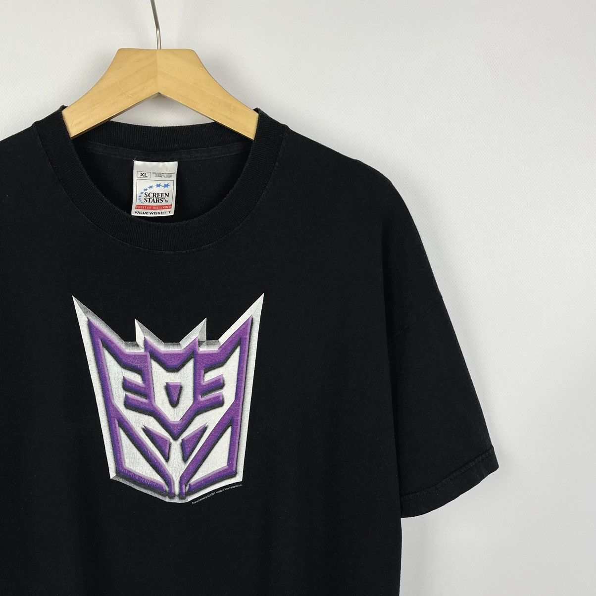 Vintage Vintage Transformers Decepticons Movie Promo T Shirt 2001 Size US XL / EU 56 / 4 - 2 Thumbnail