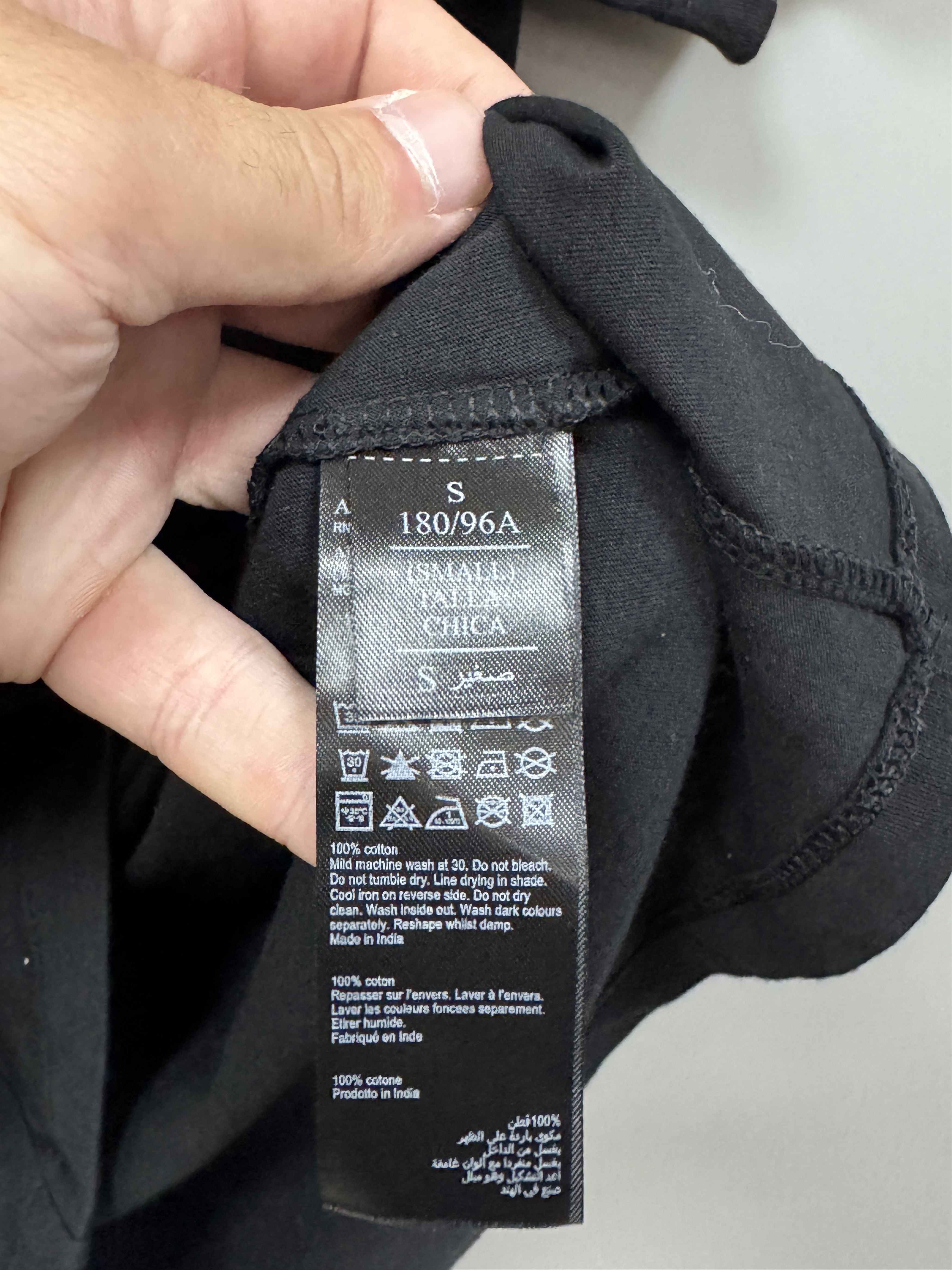 Allsaints All Saints Dna ss Crew Embroidered Logo Printed T-Shirt Size US S / EU 44-46 / 1 - 7 Thumbnail