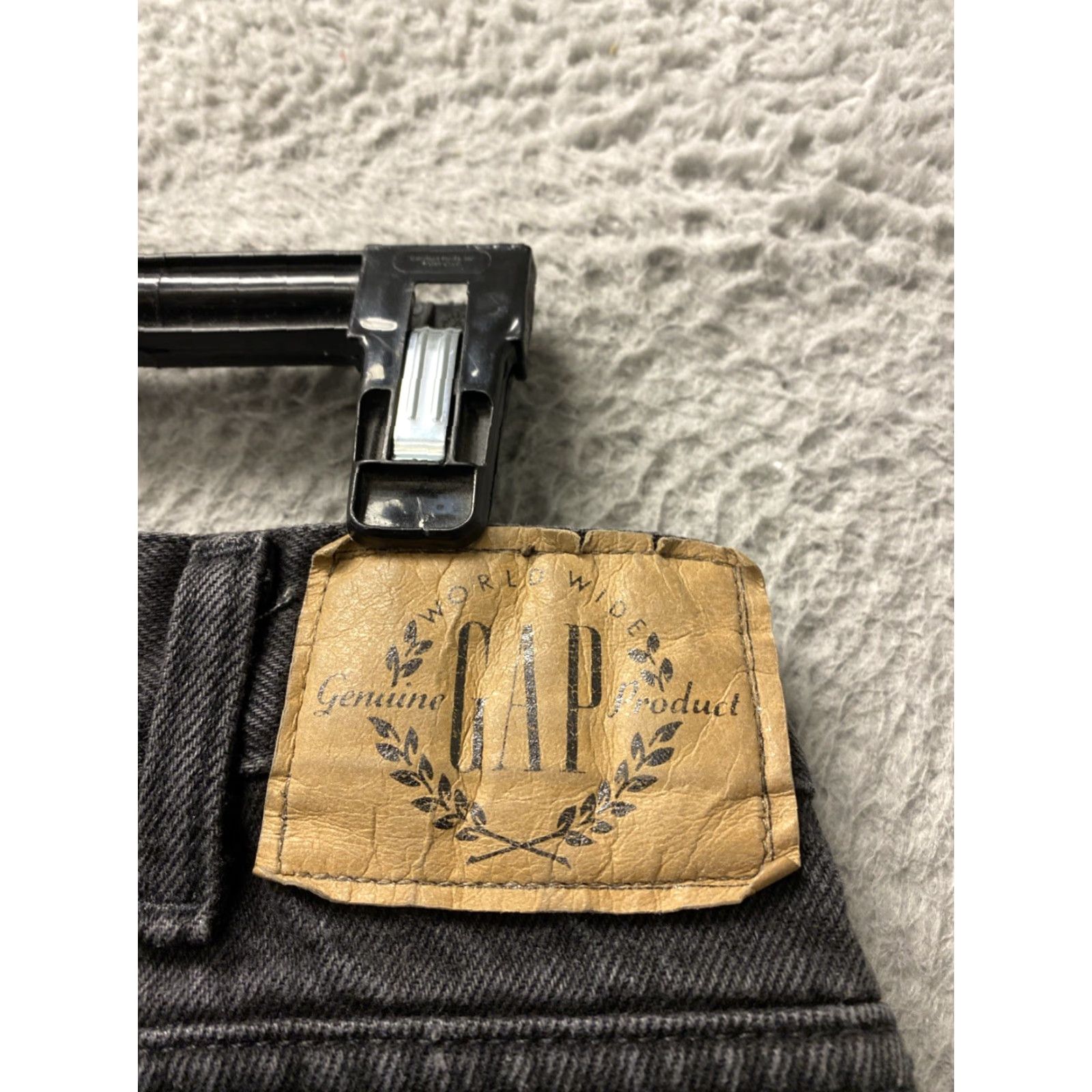 Gap VINTAGE Gap Jeans Men 33 Regular 90s Black Wash 36 Inseam Jeans Size US 33 - 6 Thumbnail