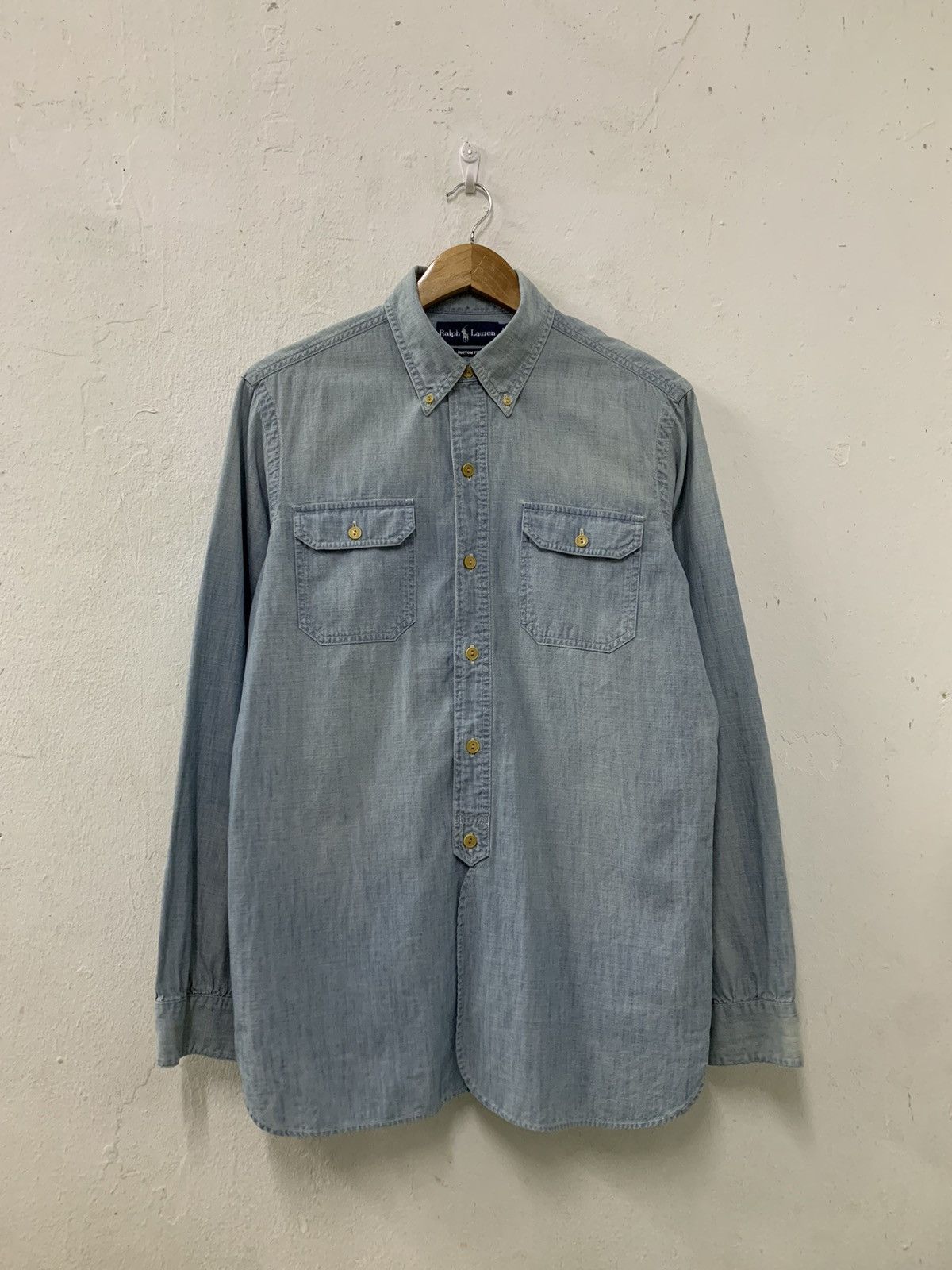 Ralph Lauren Ralph Lauren Workers Denim Shirt Size US M / EU 48-50 / 2 - 1 Thumbnail