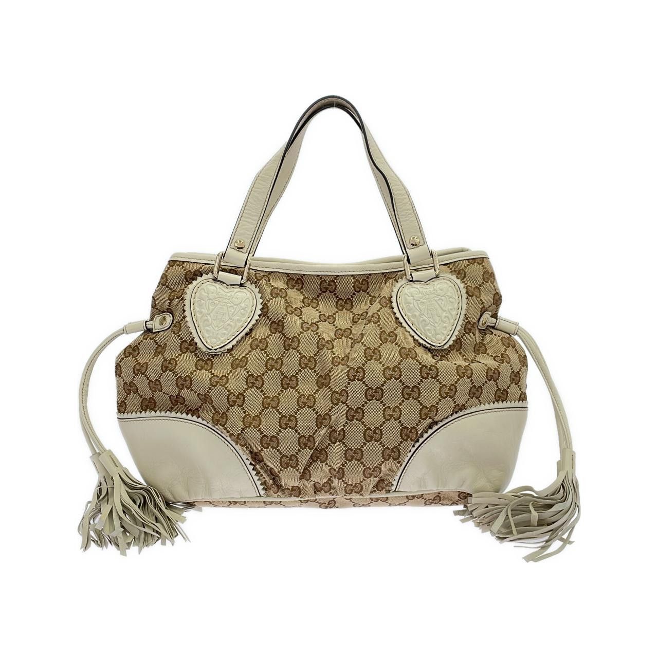 Gucci Gucci Gucci GG Canvas Shoulder Bag Textile Handbag 211955 DUTY FREE for USA Size ONE SIZE - 1 Thumbnail