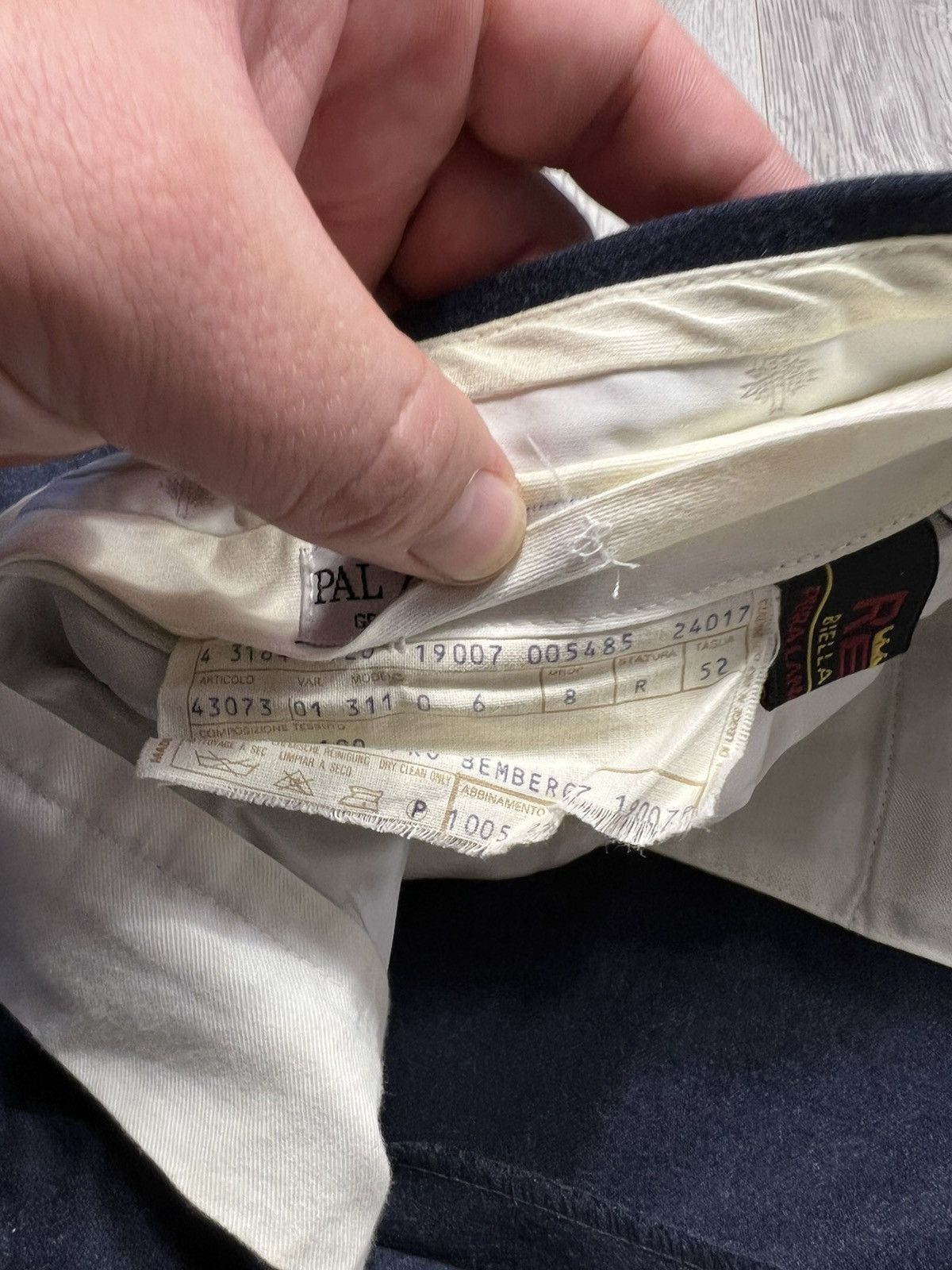 Pal Zileri Vintage Pal Zileri Wool Trousers Pants Size 42R - 15 Thumbnail