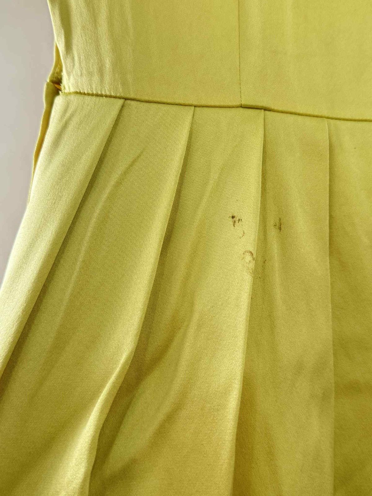 Prada SS2018 Prada Yellow Silk Dress Size XS / US 0-2 / IT 36-38 - 8 Thumbnail