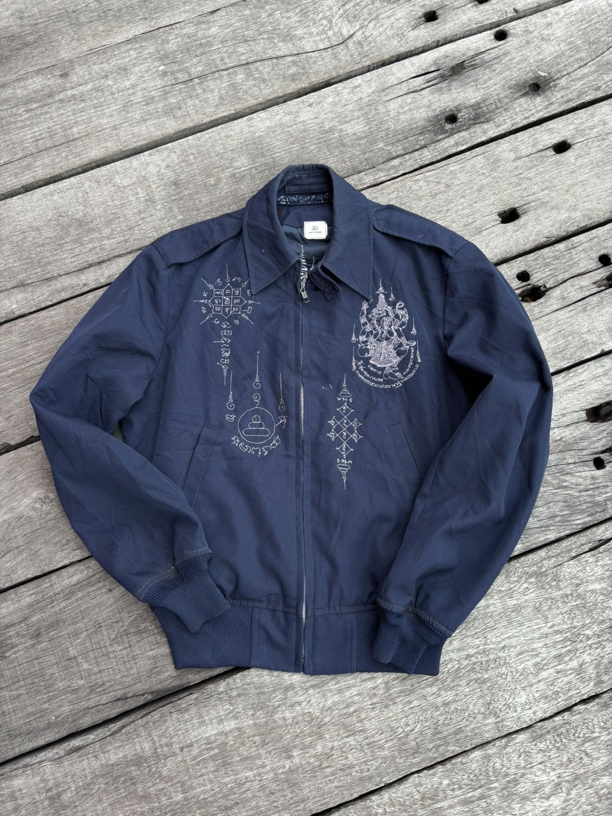 Vintage Thai Sak Yan Tattoo Custom made Jacket Size US M / EU 48-50 / 2 - 1 Thumbnail