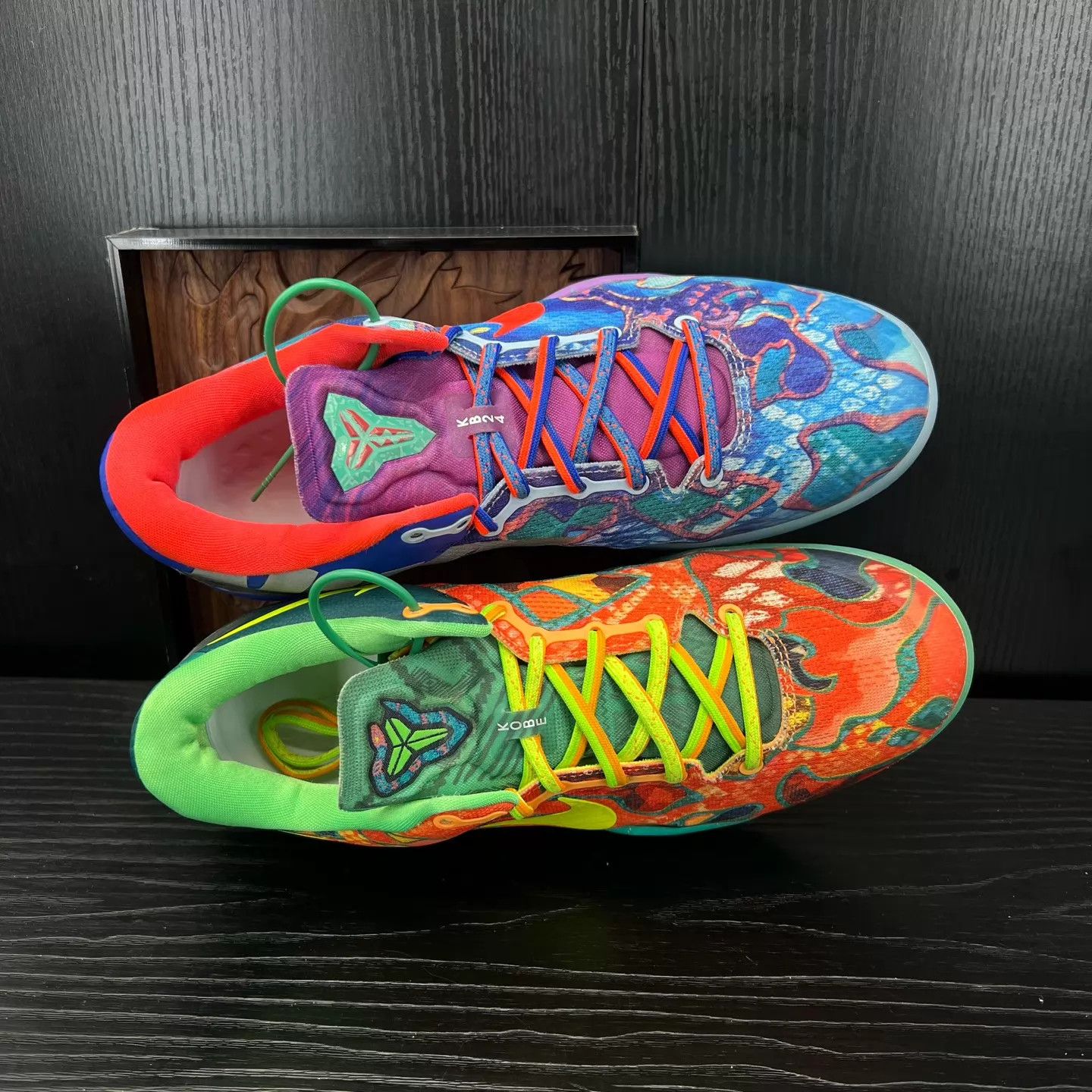 Nike zk8 Orange Blue Bicolor 42.5 Near Mint Size US 9 / EU 42 - 7 Thumbnail