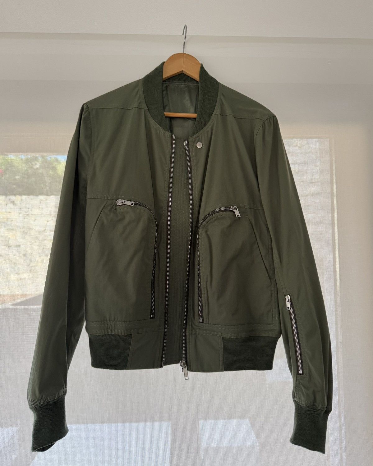 Rick Owens Rick Owens Bauhaus Flight Jacket | Grailed