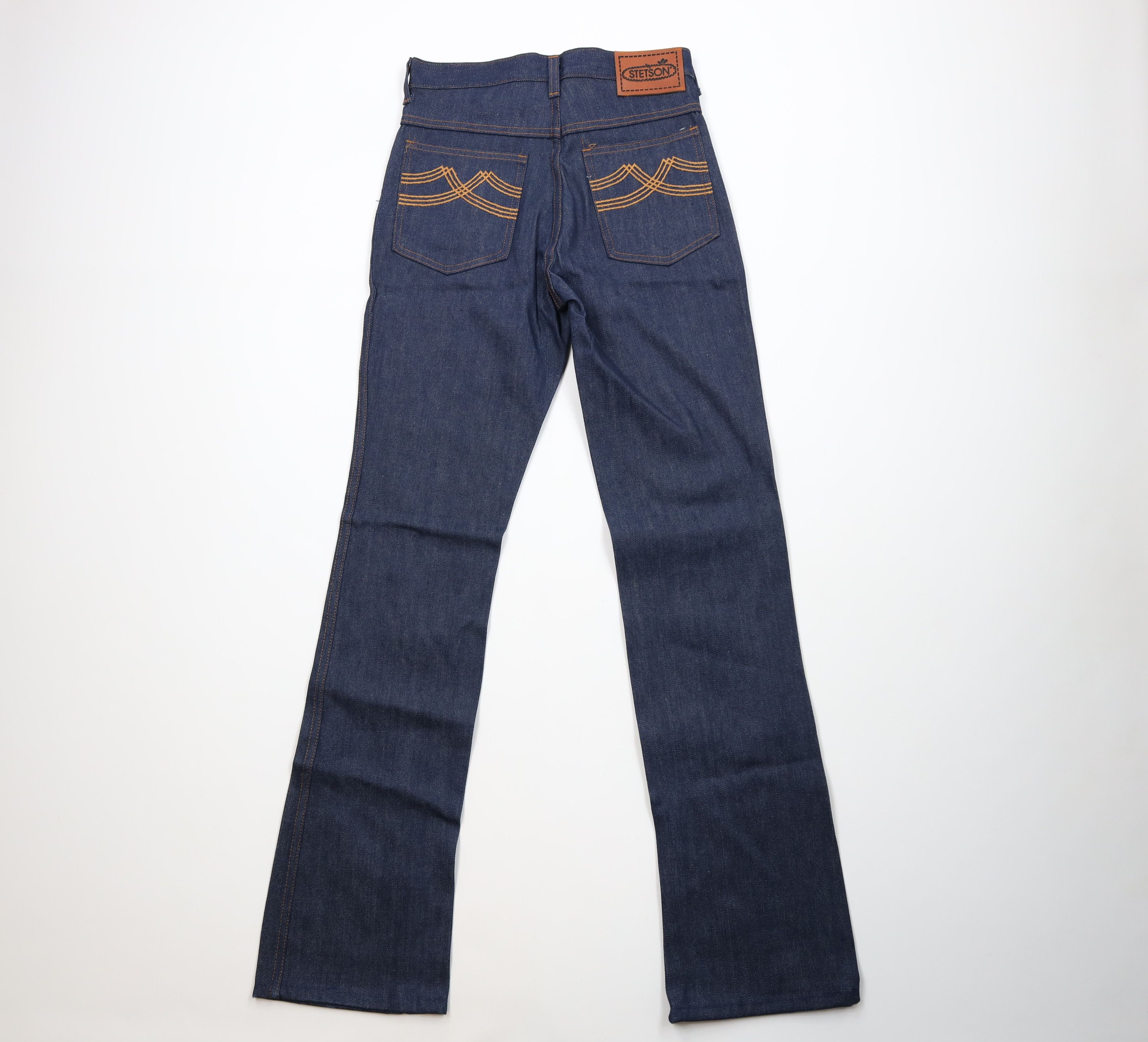 Vintage Deadstock Vintage 70s Streetwear Denim Jeans Indigo US Size US 28 / EU 44 - 9 Thumbnail