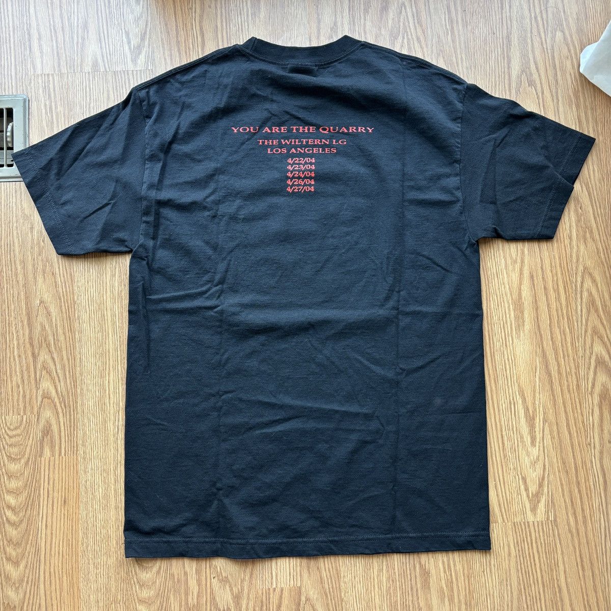 Vintage Morrissey 2004 You Are The Quarry Tour T-Shirt The Wiltern Size US L / EU 52-54 / 3 - 3 Thumbnail
